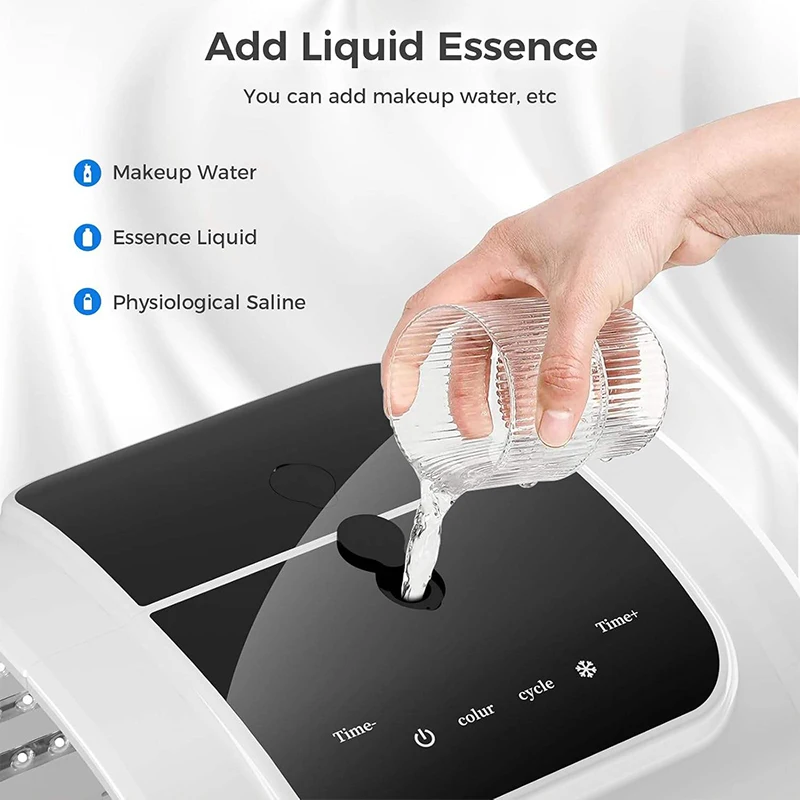 7 Colors LED Photon Machine With Nano Spray Skin Moisturizing Face&Body Mask Salon SPA Home Use Skin Rejuvenation Photon Beauty