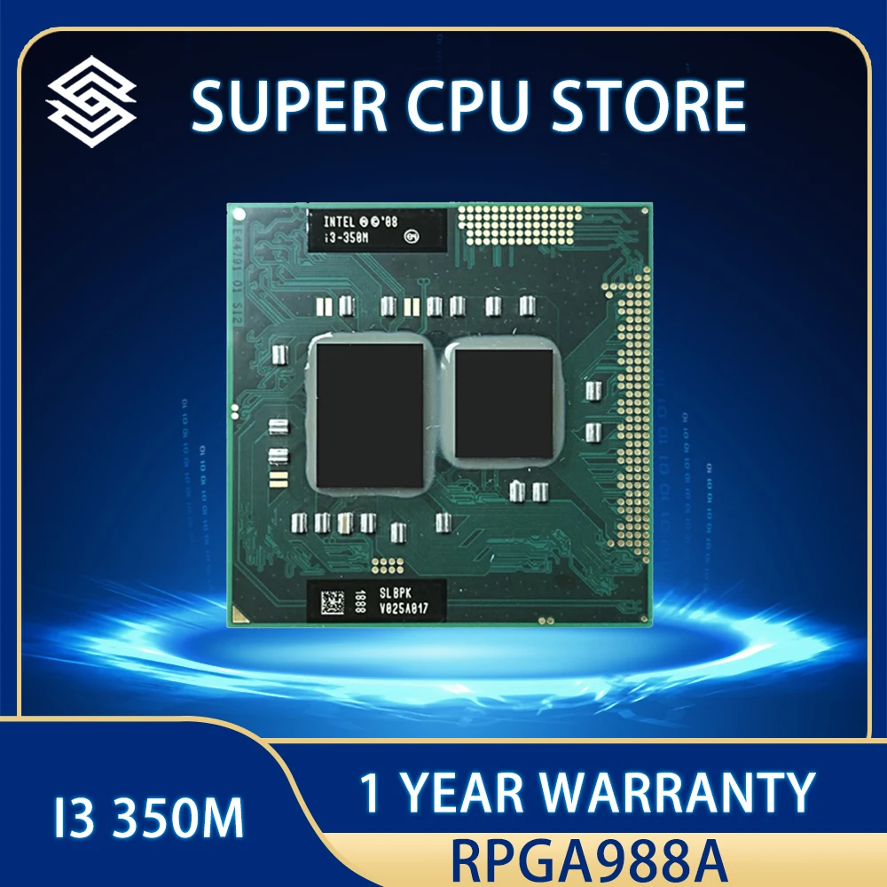 

Бесплатная доставка, Core laptop I3-350m I3 350m Socket G1, процессор 3M кэш/2,26 ГГц/двухъядерный rPGA988A