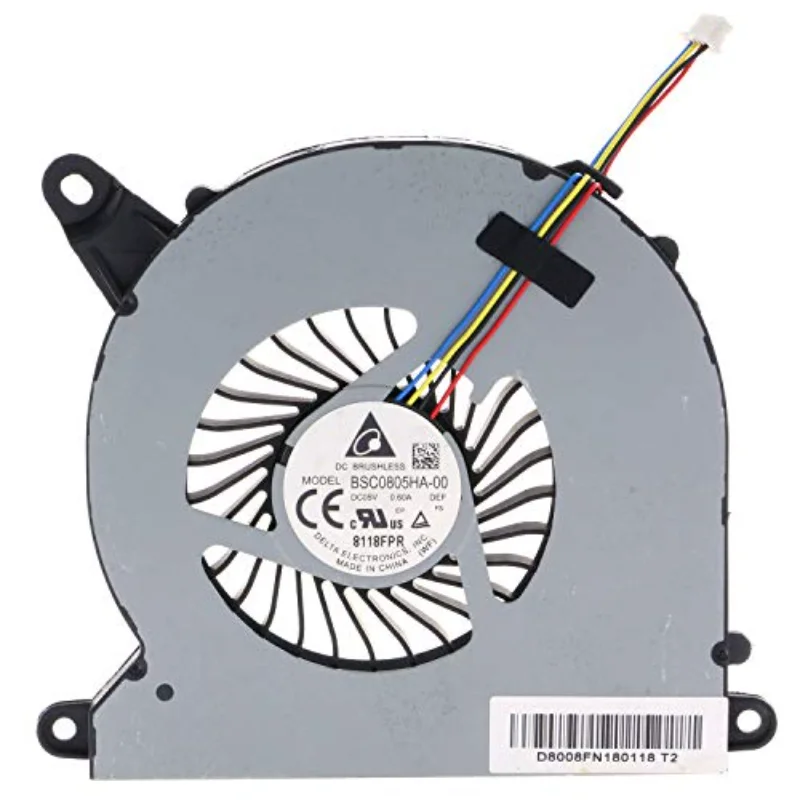 Ventilador de Refrigeração Cpu para Intel Nuc8 Nuc8i7beh Nuc8i3beh Nuc8i5beh Bsc0805ha00 Dc05v 0.60a