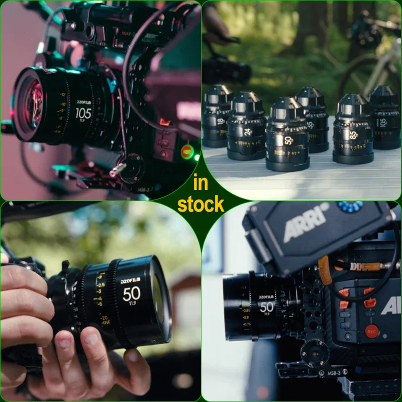 DZOFilm Vespid Prime 2 18mm 24mm 35mm 50mm 85mm 105mm T1.9 풀 프레임 VV 컴팩트 ? 프라임 렌즈, ARRI PL 마운트용