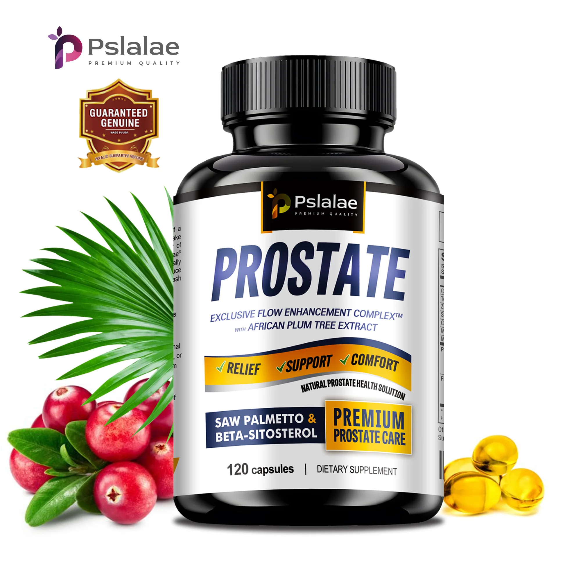 Prostate-Urinary Tract Health Capsules Relieve Frequent Urination Hair Growth Bladder Support
