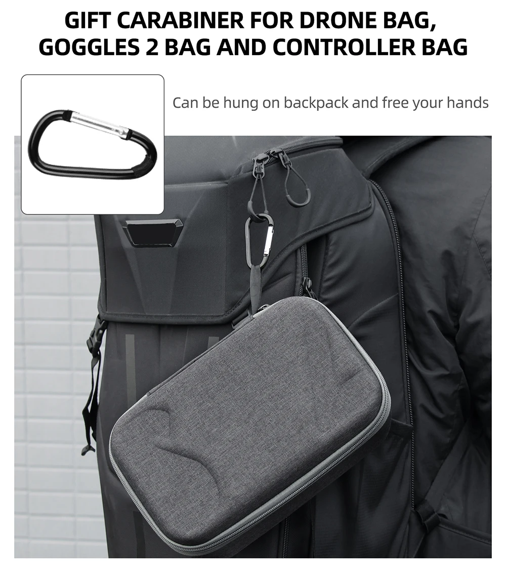 Carrying Case Storage Bag For DJI Googles 2/FPV Goggles V2 Handbag Storage Box for DJI Avata Drone Bag Accessories