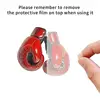 Fashionable Acrylic Boxing Glove Keychain Men's Creative Backpack Pendant Durable 2D Plastic Material 5