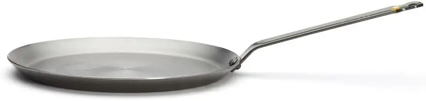 Buyer MINERAL B Carbon Steel Crepe & Tortilla Pan - 12” - Ideal for Making & Reheating Crepes, Tortillas & Pancakes - Natural 3