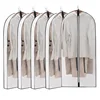 Three-dimension case for dresses wardrobe clothes cover suit cover with zipper garment bag with clear window fur coat protector 6