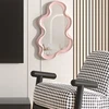 Cloud Shaped Desktop Vertical Makeup Mirror Student Dormitory Bathroom Wall Mounted Mirror Bedroom Living Room Home Decoration 5