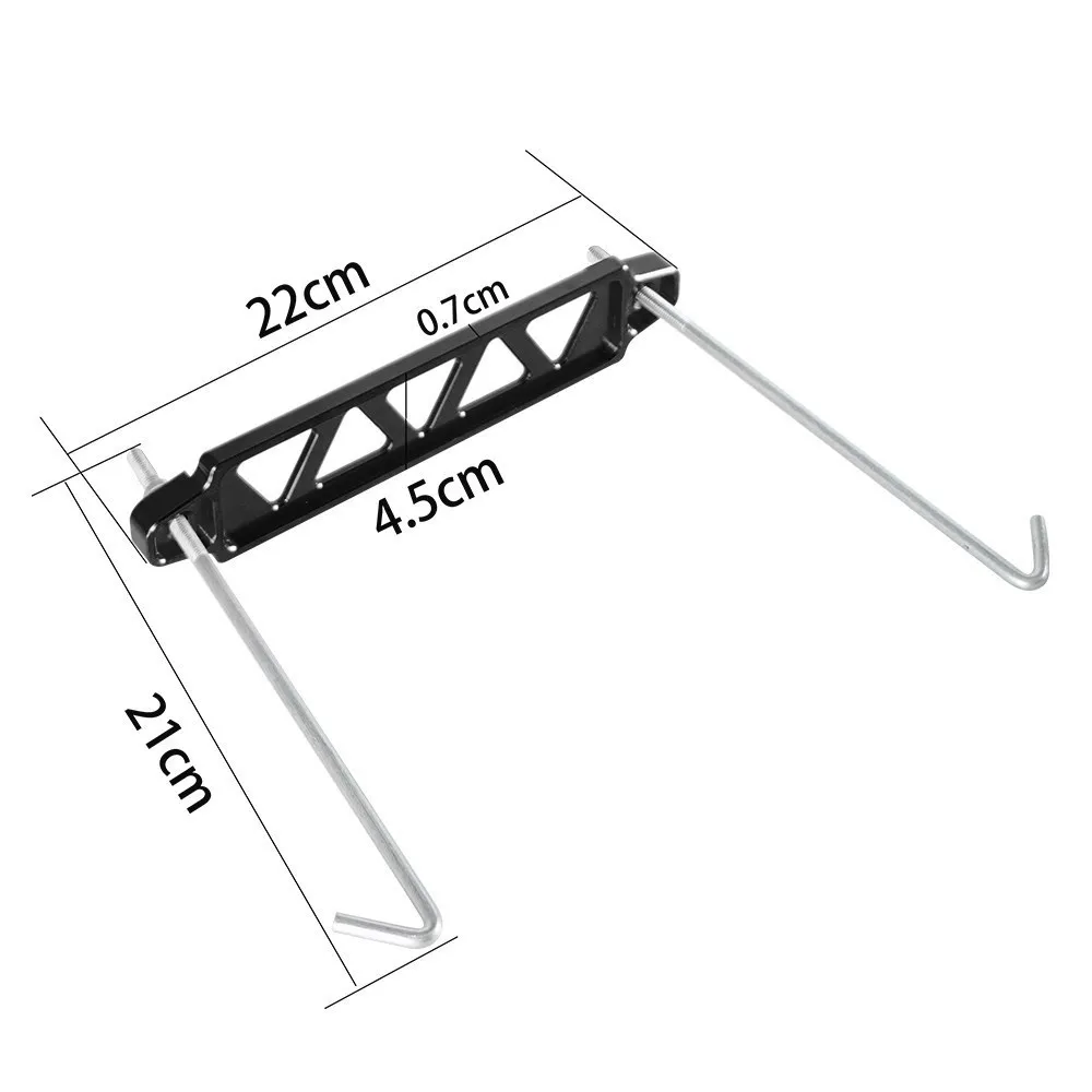 Barra di sostegno della staffa del supporto del supporto del fissaggio della batteria automatica in alluminio universale per Honda Civic EK EG accessori per Auto da corsa BT-1006