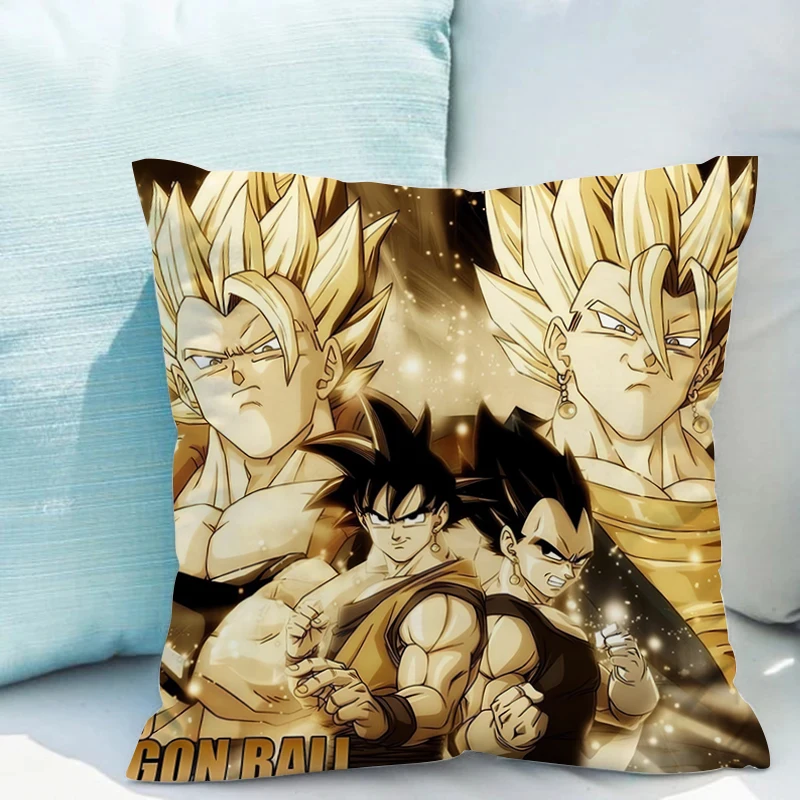 

Pillow Covers Decorative Cushions for Bed D-dragon Balls Pillowcases 40x40 Pillowcase Lounge Chairs Sofa Cushion Cover 45x45cm