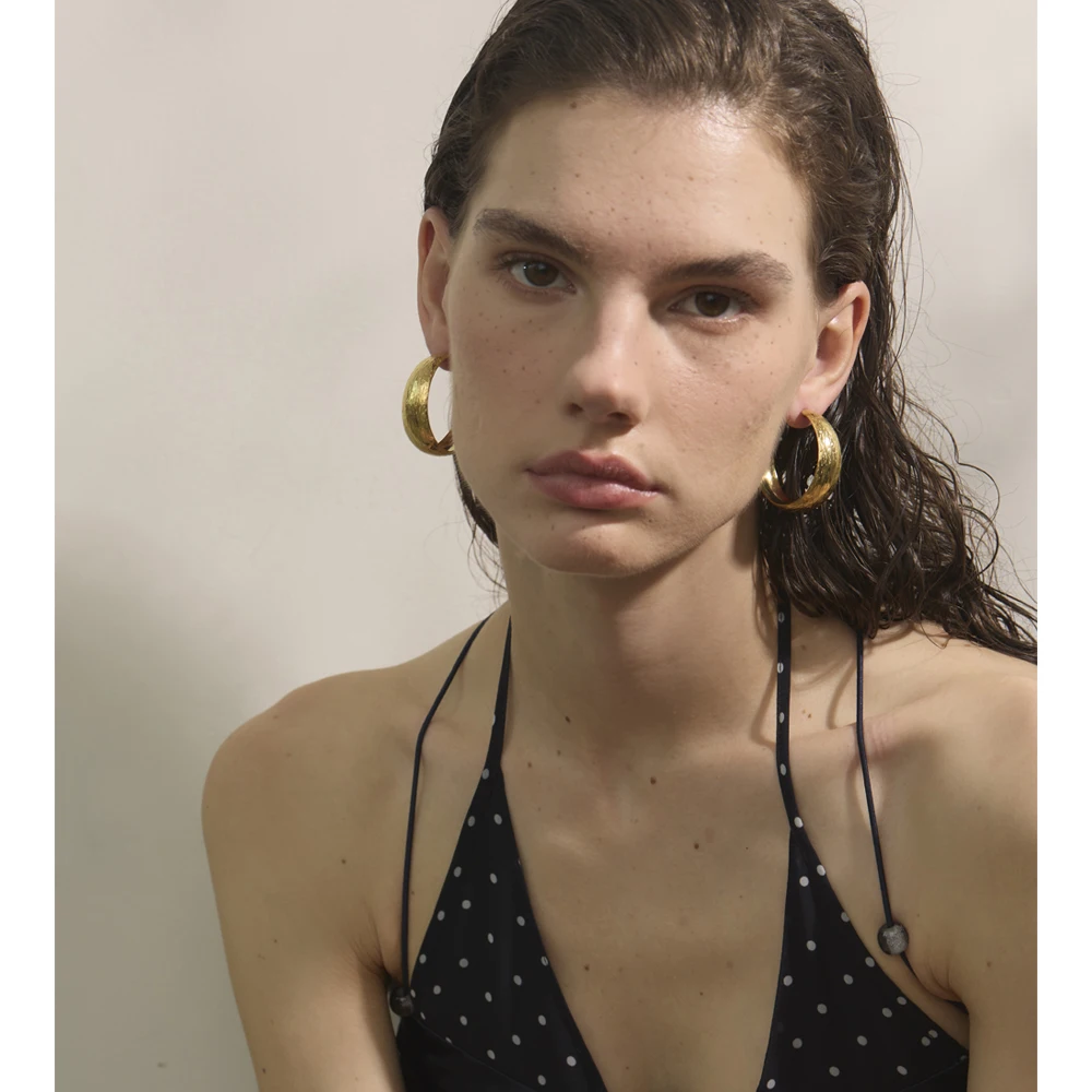 Yhpup Stainless Steel Earrings