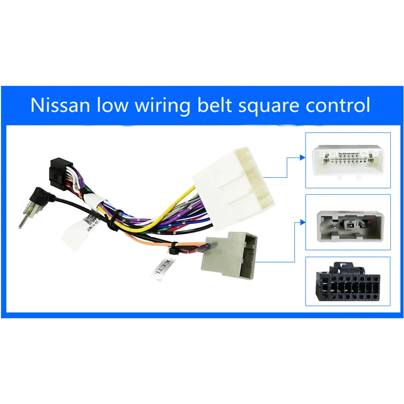 Nissan Harness Adapter Car Android 16 Pin Plug Connector Radio Antenna