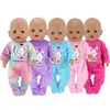 New Doll Jump Suits For 43cm Baby Doll 17 inch Reborn Baby Dolls Clothes And Accessories 1