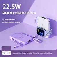 Xiaomi 22,5W 200000mAh Magnetic Power Bank Wireless Fast Charging Powerbank Portable External Battery for iPhone Android New 2