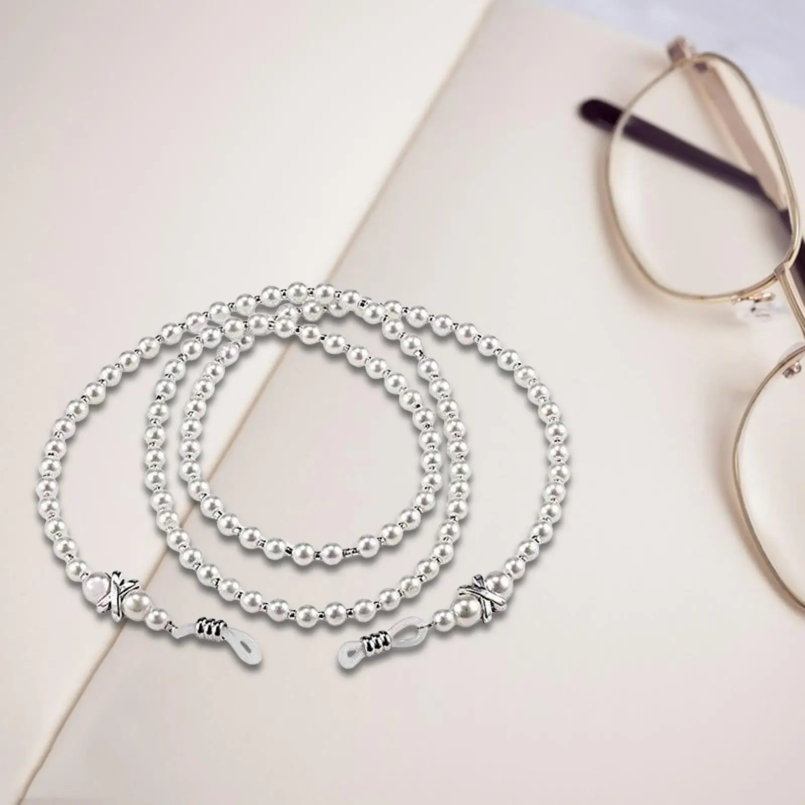 

Eyeglass Chain Glasses Chain Necklace Glasses Holder Strap for Birthday Gift