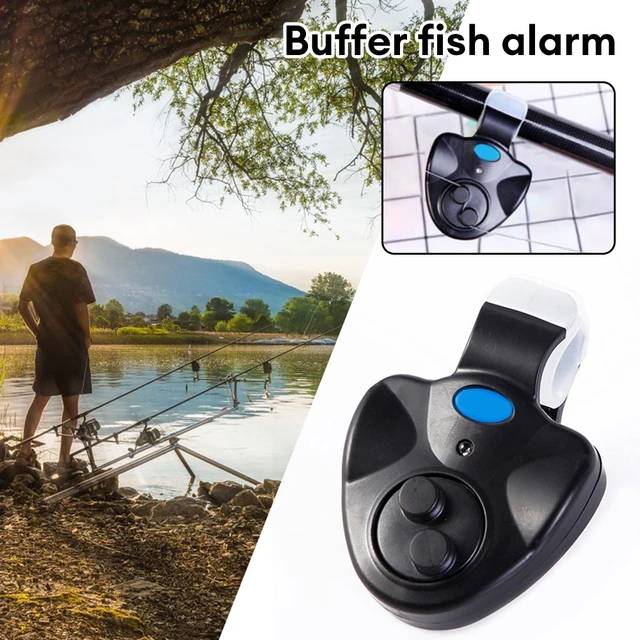LED Light Fishing Alarm Portable Fishing Bite Alarm Fishing Line Gear Alert  Indicator Buffer Fish Alarm Fishing Rod Loud Alarm - AliExpress