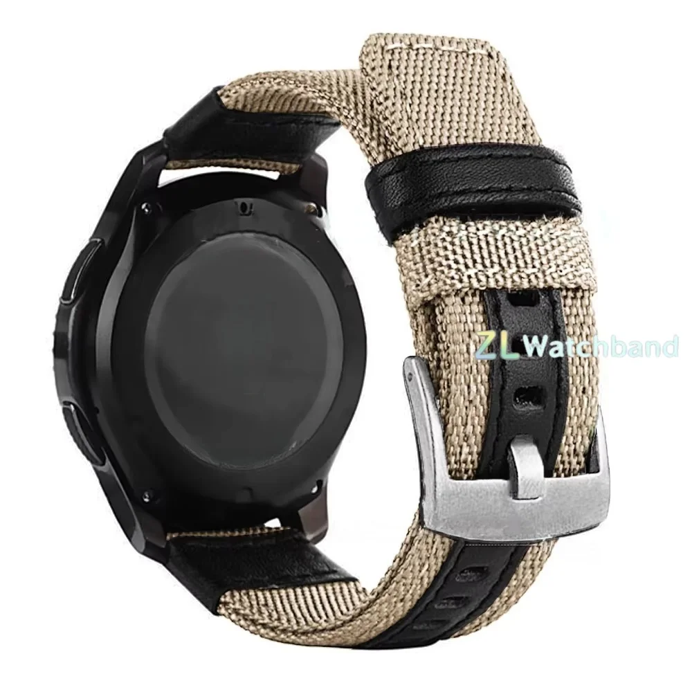 Nylon Woven Sport Band Wrist Strap - 22mm & 20mm