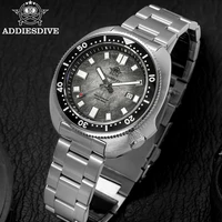 ADDIESDIVE hommes montre verre saphir AR enduit montres à Quartz lumineux 200m étanche tortue plongeur montre Reloj Hombre AD2511 2