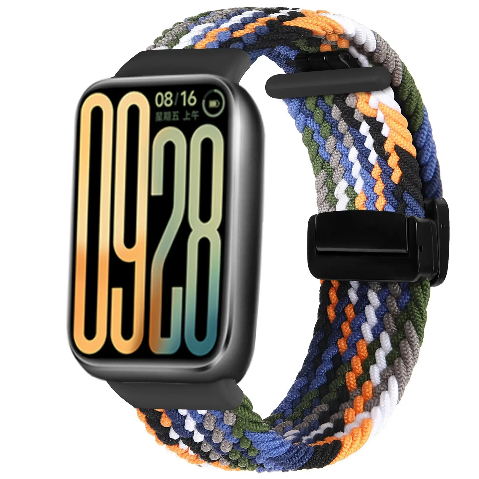 Nylon Braided Magnetic Buckle Breathable Wristband Bracelet