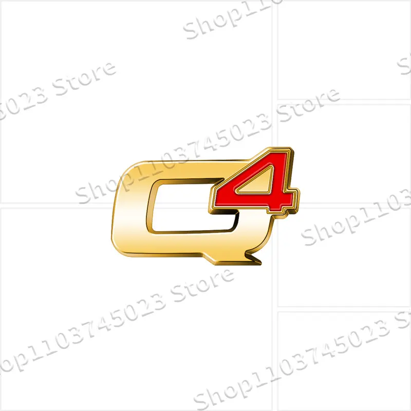 3D Metal Car Decor Logo Emblem Rear Trunk Badge Fender Sticker