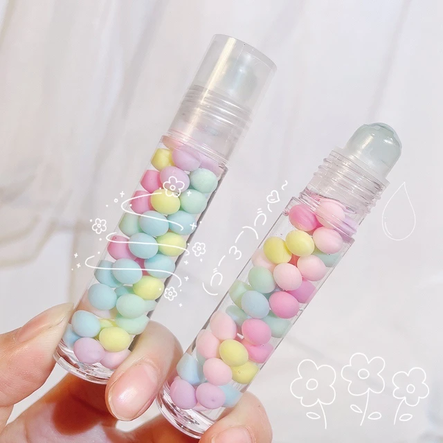 Roll on-Baume à Huile de Fruit Jules pour Enfant Fille, Brcorporelle  Transparent, Imperméable, Arôme, Repulpant, Aucun Cosmétique - AliExpress