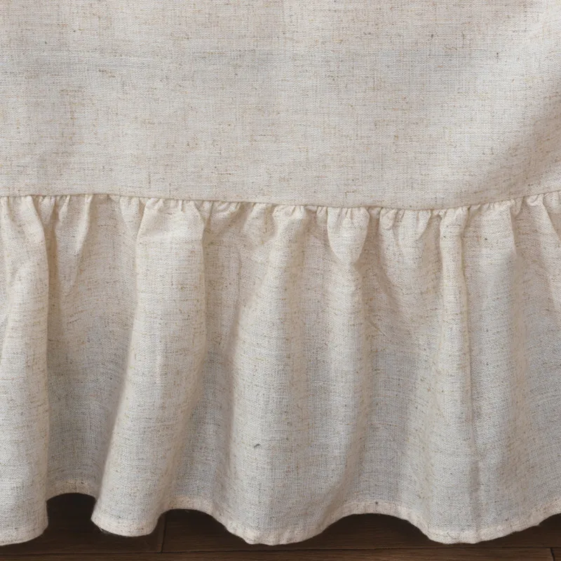 Ruffled Cotton Linen Sofa Cover Blanket Sofa Towel for Living Room Furniture Decor Tapestry Couch Cover for Sofas 4