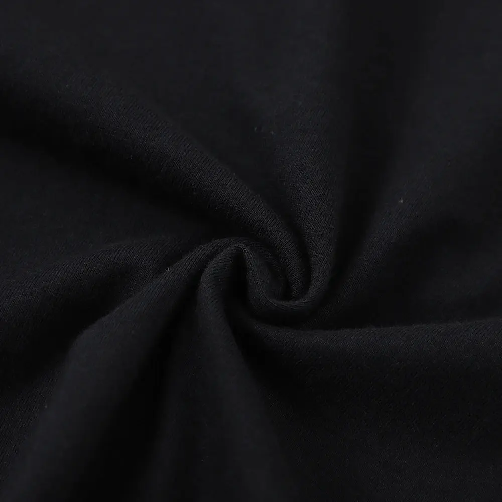 تي شيرت كاجوال كبير الحجم برسومات جرافيكية فضفاضة من القطن الخالص 6