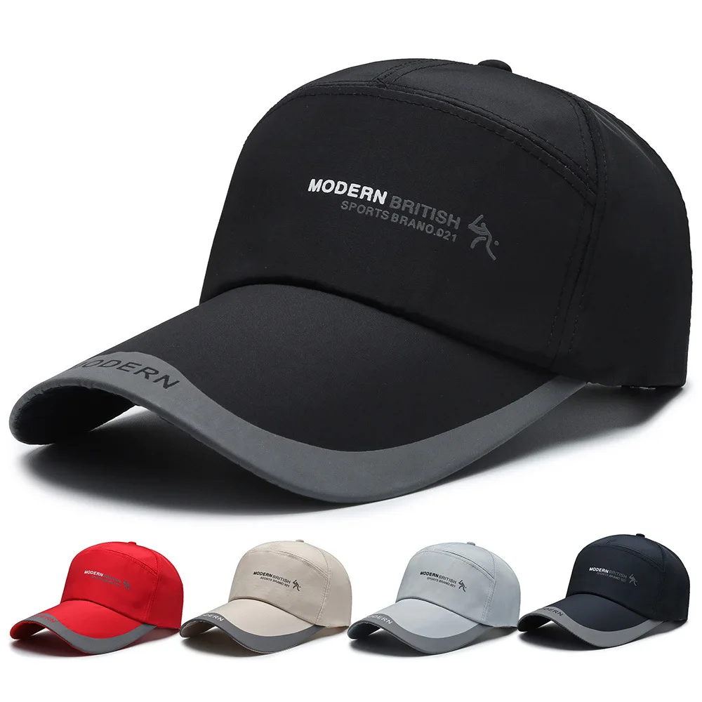 Fashion Big Size Men Women Unisex Plus Long Brim Baseball Cap Outdoor quick-dryduck Tongue Cap Leisure Fishing Sunshade CAP baseball caps,sports sun hats