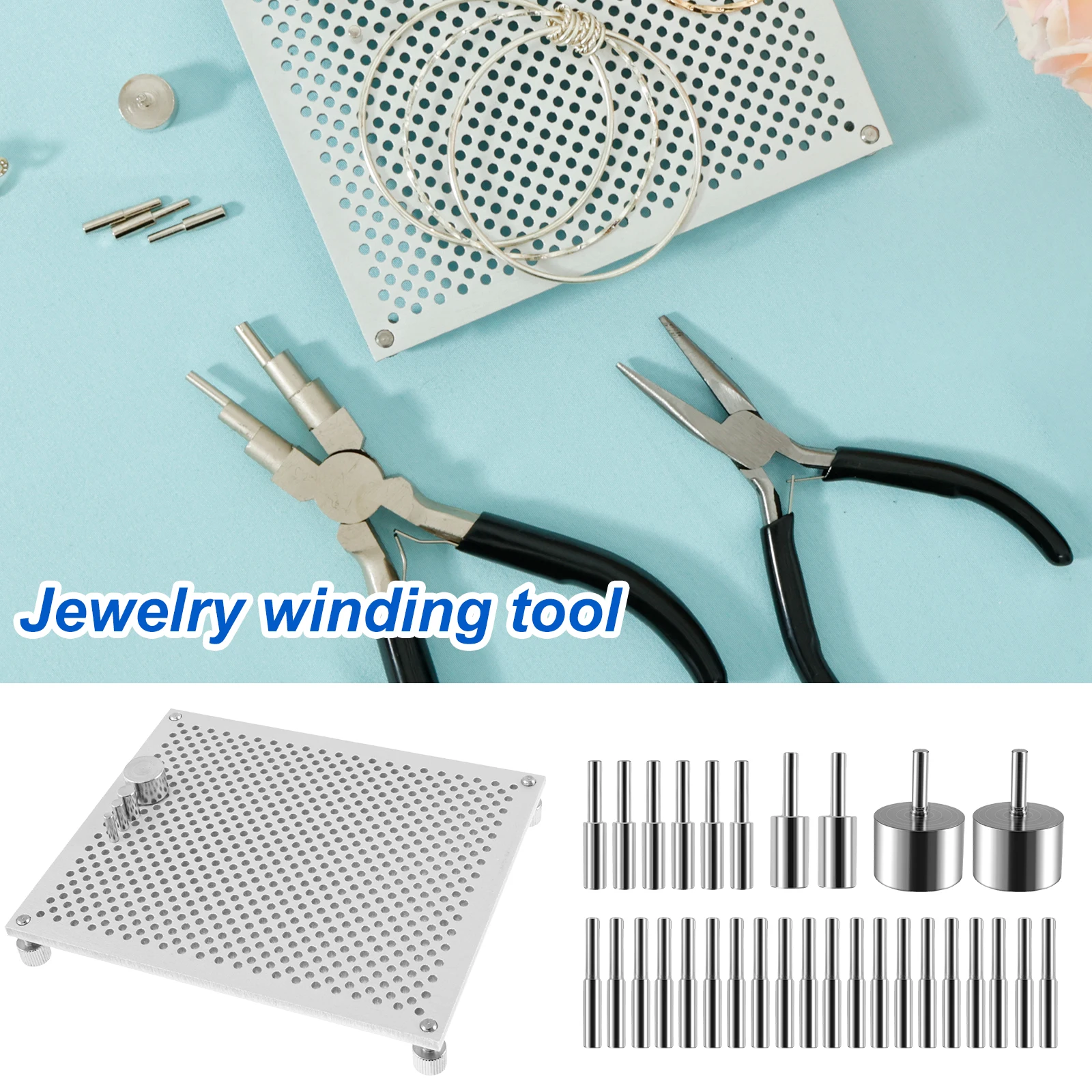 Bankwerkzeuge Für Schmuckherstellung Schmuckherstellung Werkzeugsatz Mit Bank-Pin Und Ring-Klemme - Perfekt Für DIY Schmuckdesigner Schmuckwerkzeug Satz Bank Pin