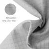 Grounding Sheets with 10% Silver Fiber & Organic Cotton - Conductive with Grounding Cord, Grounding Keep Good Sleep, Health 3
