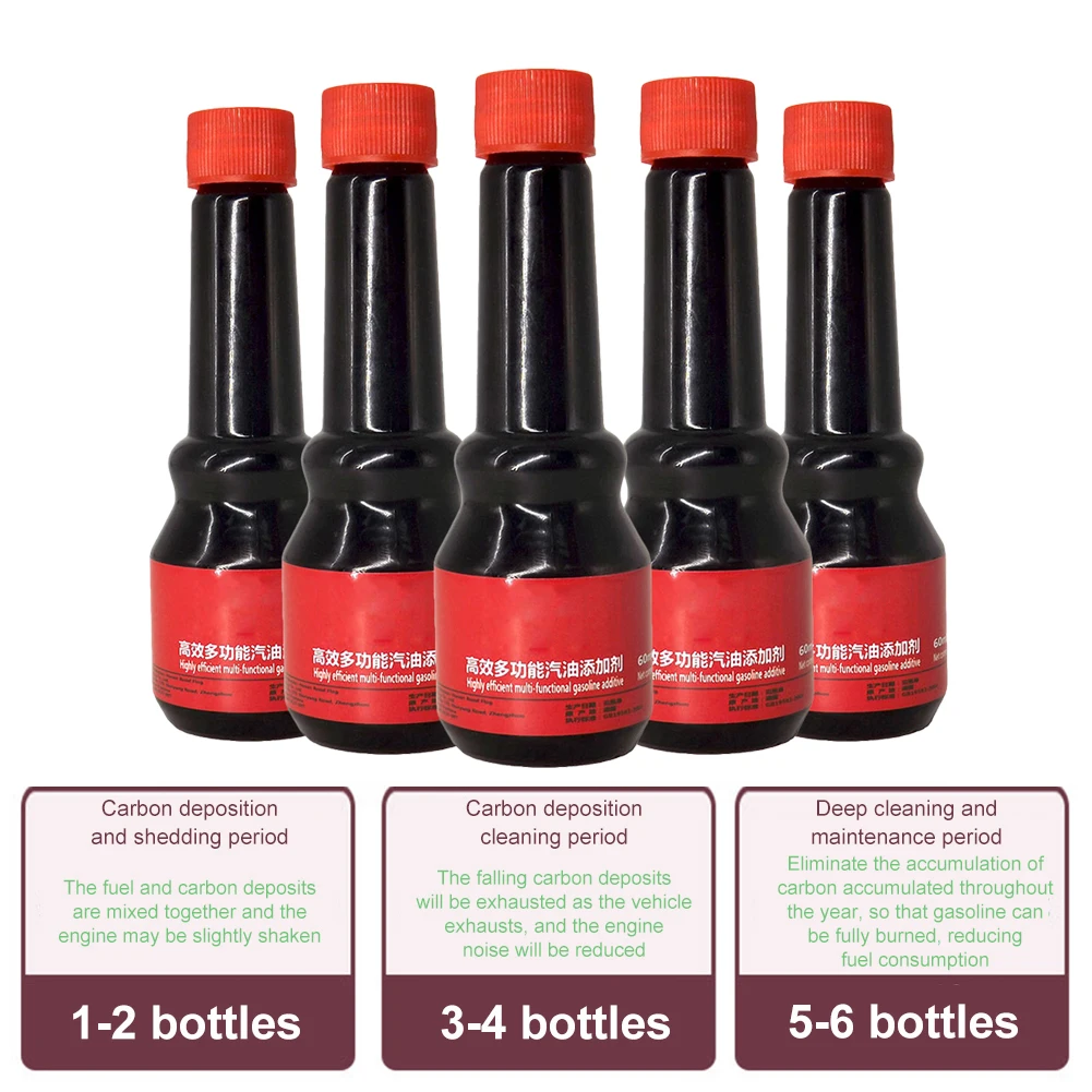 60ml Car Fuel System Cleaner Gasoline Additive Remove Engine Saver Oil