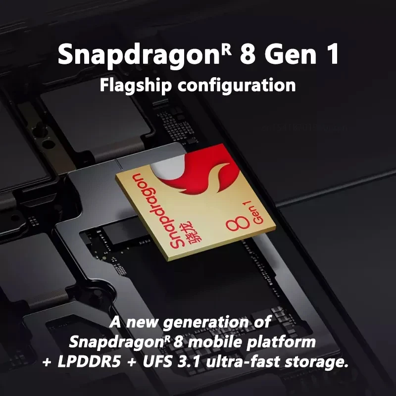 글로벌 롬 원플러스 10 프로 5G 스마트폰, 8GB 128GB 스냅드래곤 8 1 세대 휴대폰, 80W 고속 충전 휴대폰