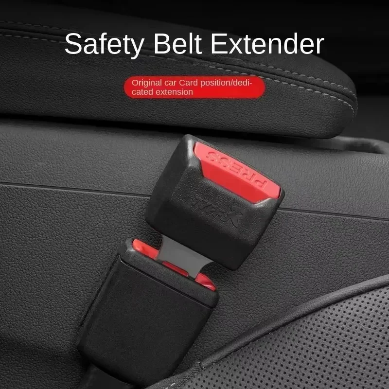 1/2 PCS Car Seat Belt Clip Extender Safety Seatbelt Lock Buckle Plug Thick Insert Socket Extender Safety Buckle Car Accessories
