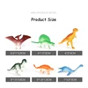 10pcs/lot Mini Dinosaur Model Children's Educational Toys Small Simulation Animal Figures Kids Toys for Boy Gift Animal 6