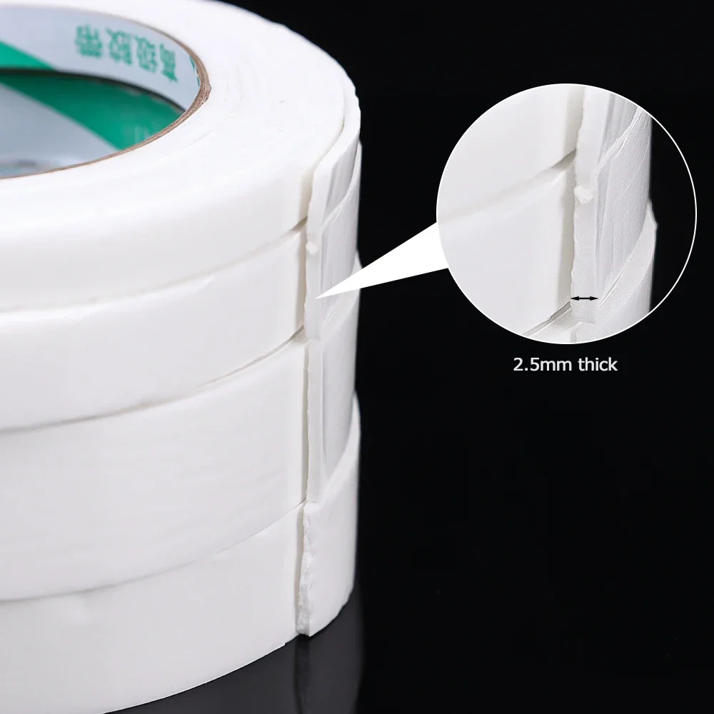 Sponge Foam Double Sided Tape 300cm for Office Home
