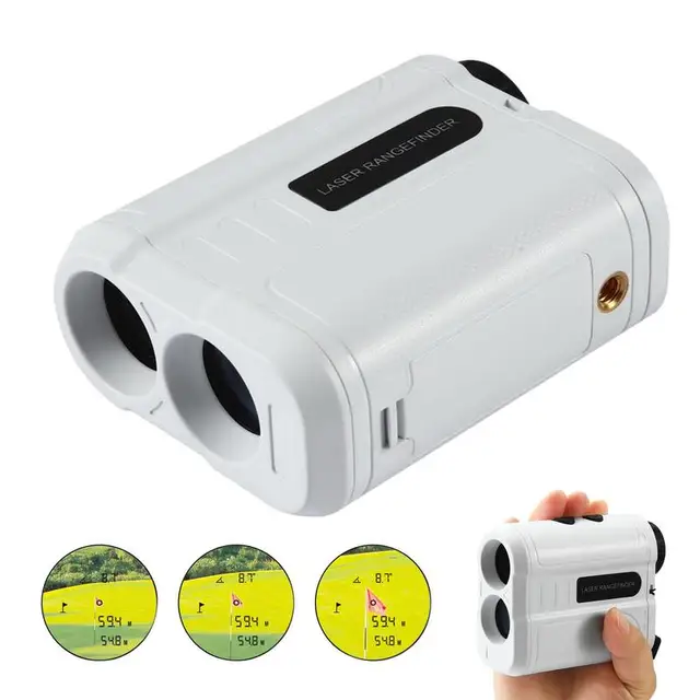 Golf Laser Rangefinder 500M 6x Telescope High-Precision Range Finder With Flag Lock Vibration Yards Slope Pin Distance Meter 2