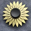 Fidget Finger Spinner Antique Brass Color Alloy Metal Hand Spinner Stress Relief Decompression Toy For Kids Adults Funny Gifts 3