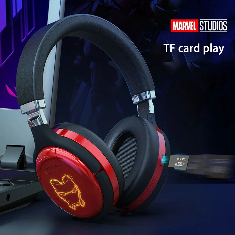 Bluetooth Headphones Disney E Wireless Iron Man Headphones Disney