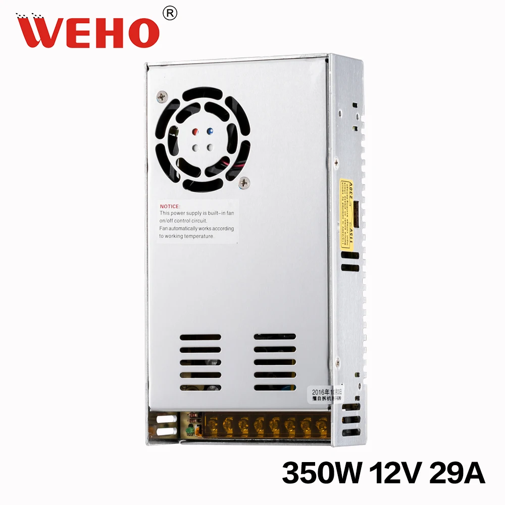 

AC DC Switching Power Supply 350W 400W 500W 800W 1000W Input 110V 220V Output 12V 24V 36V 48V For LED Strip CCTV Printer