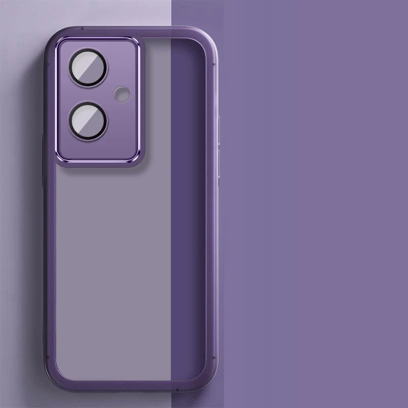 Shockproof Plating Silicone Back Cover