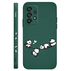 Adorable Baby Panda Phone Case - Cute Protective Cover - Samsung A12 (Dark Green)