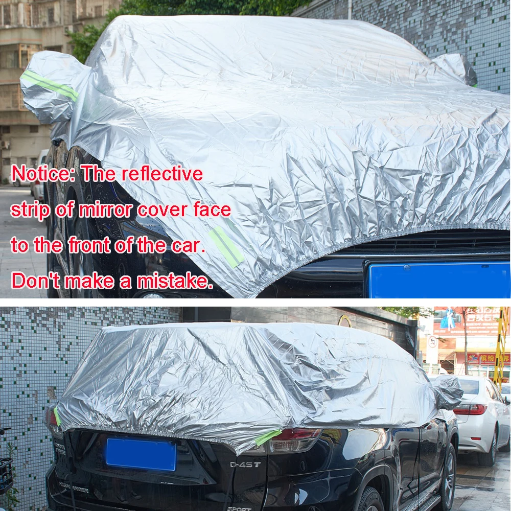 CarsCover Custom Fits For Fiat 500 / 500C Car Cover For 5 Layer Heavy Duty Ultrashield