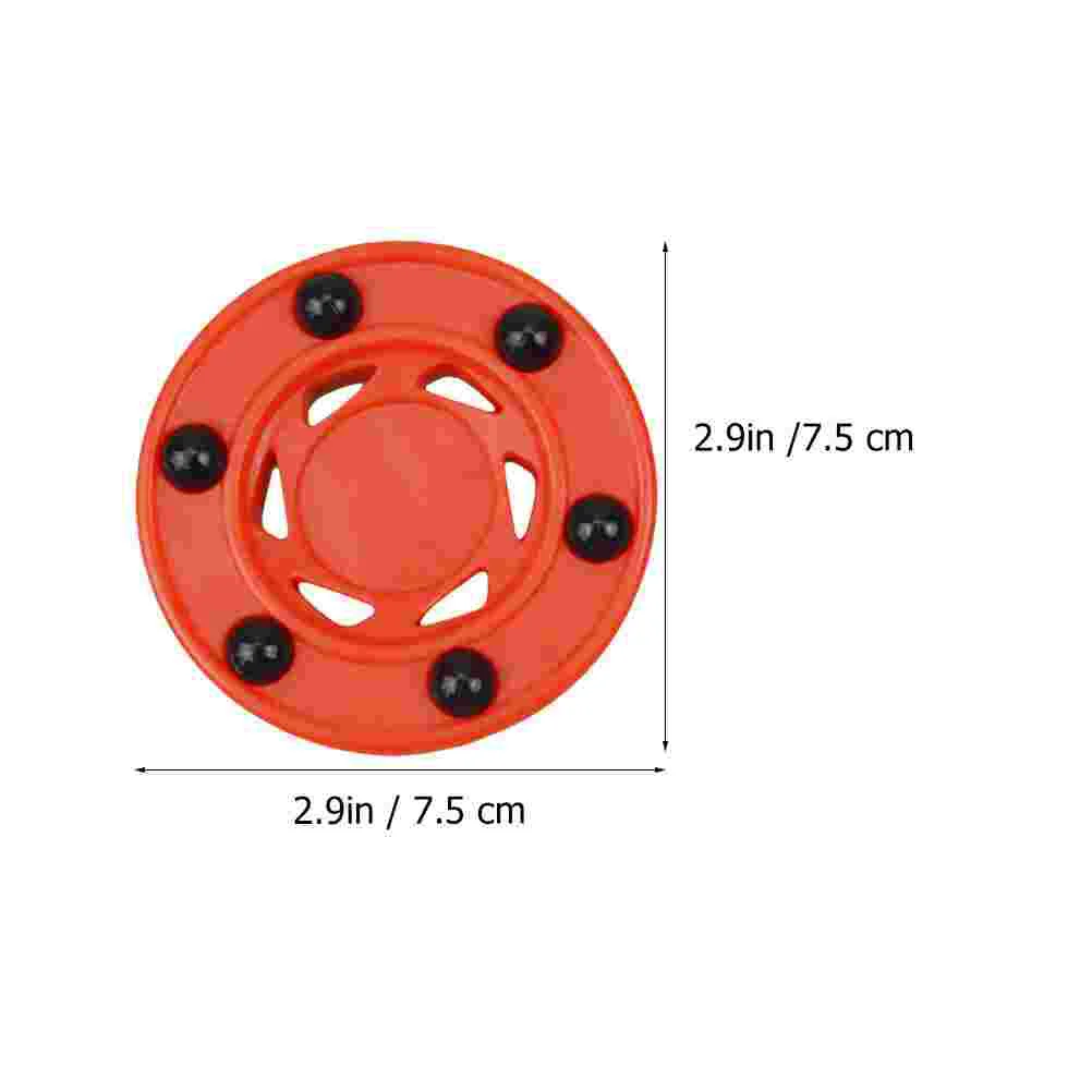 Roller Hockey Puck Training Ball 3 Pcs Outdoor Inline Street Hockey Game Practice Ice Field Team Sports Equipment