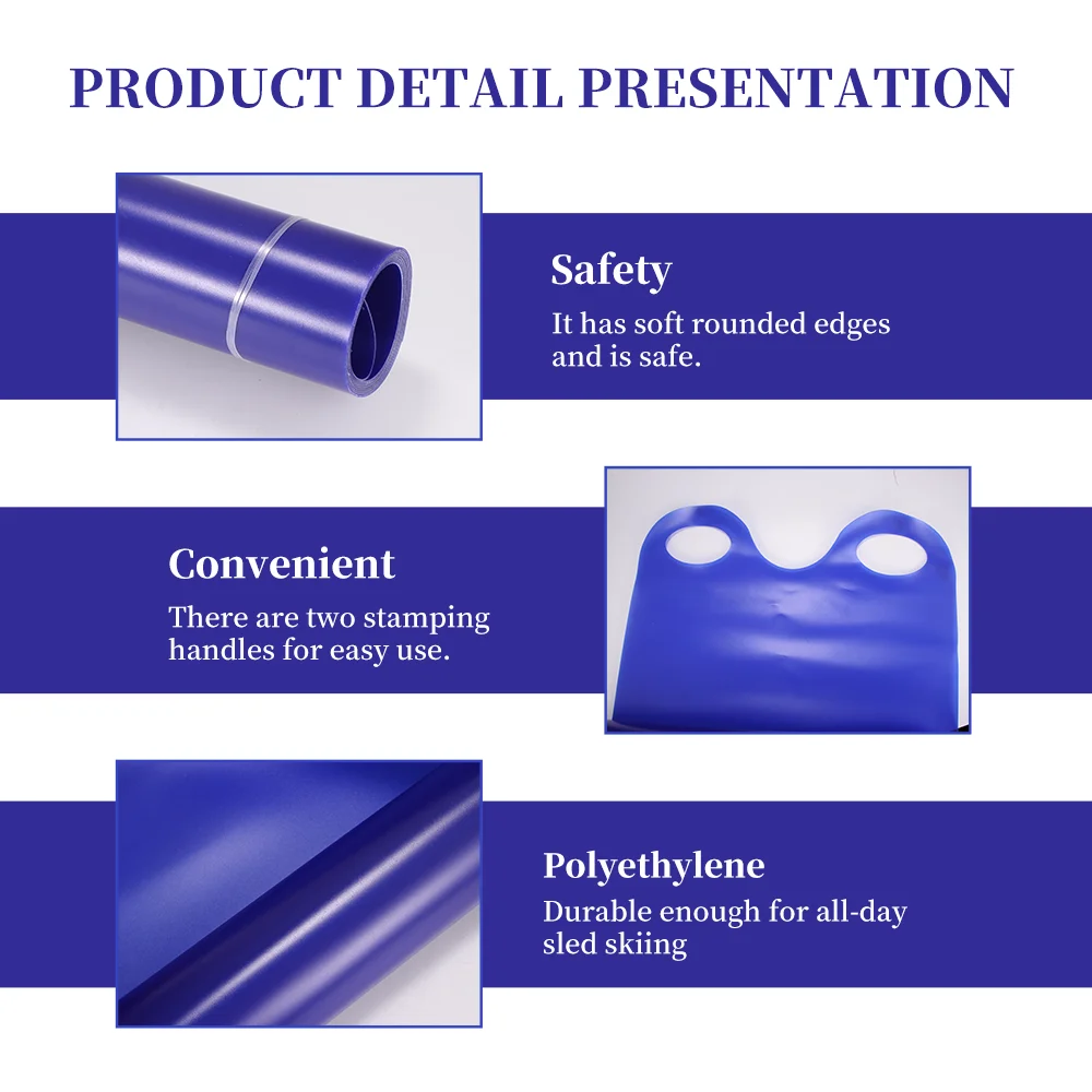 Winter Snow Sled Portable Foldable Snowboards Flexible Roll Up Skiing Board For Children Adult Sledge Snow Skiing Accessories
