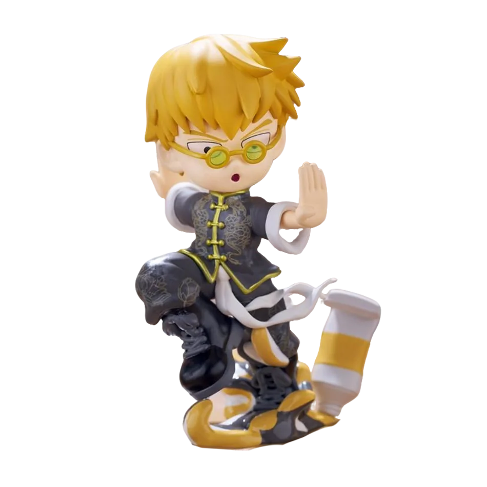 Mob Psycho 100 Anime Figure - Reigen Arataka Q Edition Kawaii Sitting Palm Series Ornament Collectible Gift