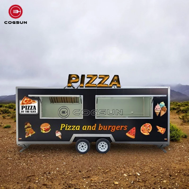 UnitedStateFoodTruckwithFullKitchenConcessionBbqFoodTrailer