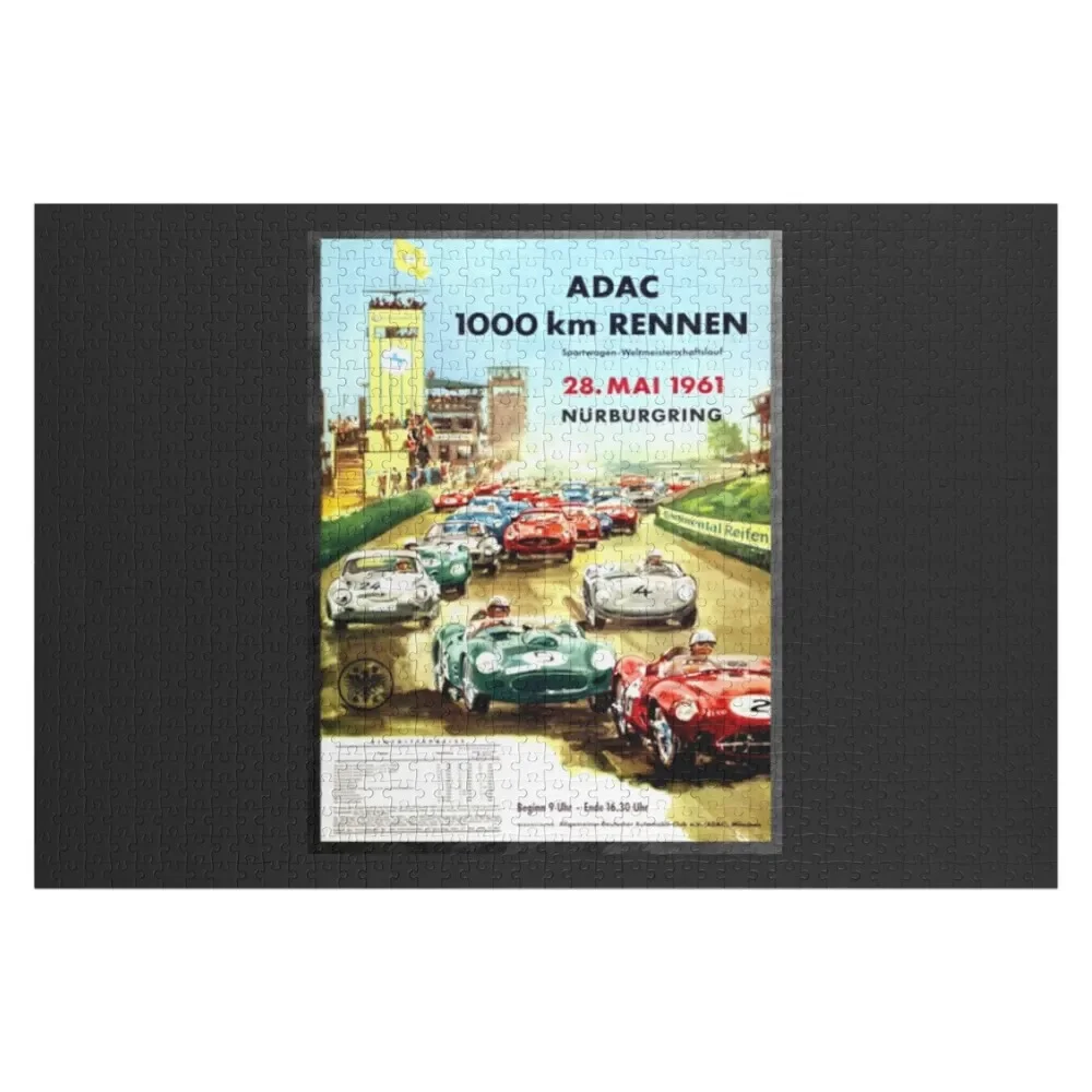 Nurburgring 1961 Nürburgring 1000Km Jigsaw Puzzle Baby Toy Custom Child Gift Personalized Gift Puzzle