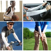 1 PCS UV Sun Protection Arm Sleeves - Tattoo Forearm Covers Anti-Slip for Golf, Running Basketball Football Volleyball Gardening 2