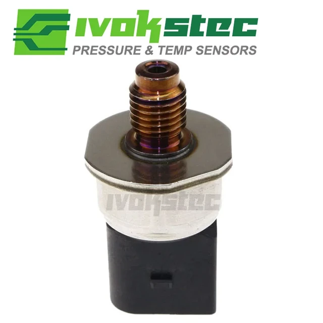 Original Fuel Rail Pressure Sensor Drucksensor For Audi A4 A5 A6 C6 Q7  Phaeton Touareg 3.0