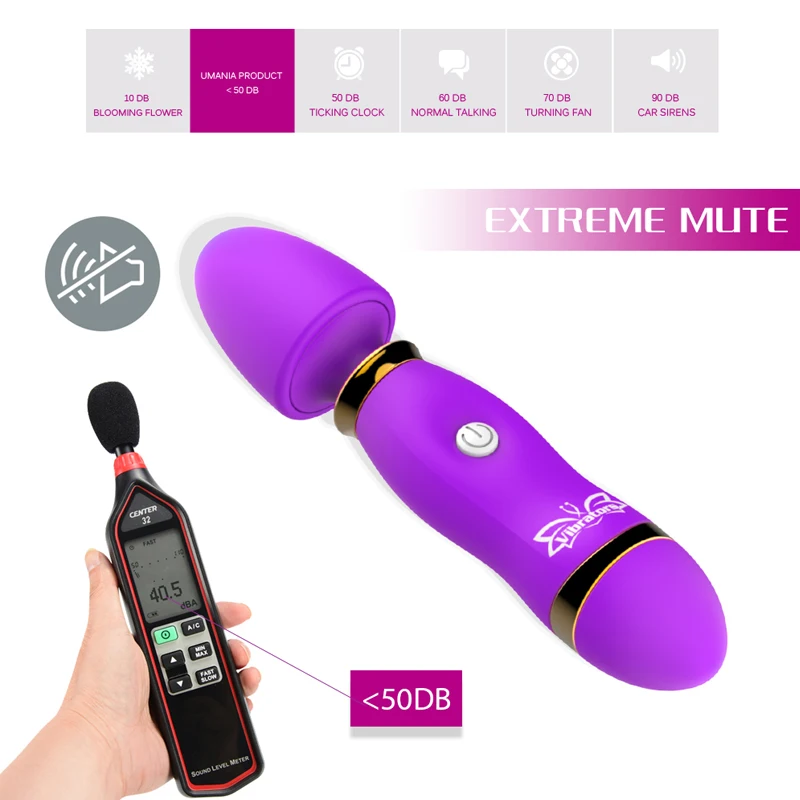 Vibrating Sex Toys 12 Speeds Vagina Vibrator AV Stick for Women Magic Wand Body Massager Female Masturbator G-Spot Sex Toy Clitoris Stimulator