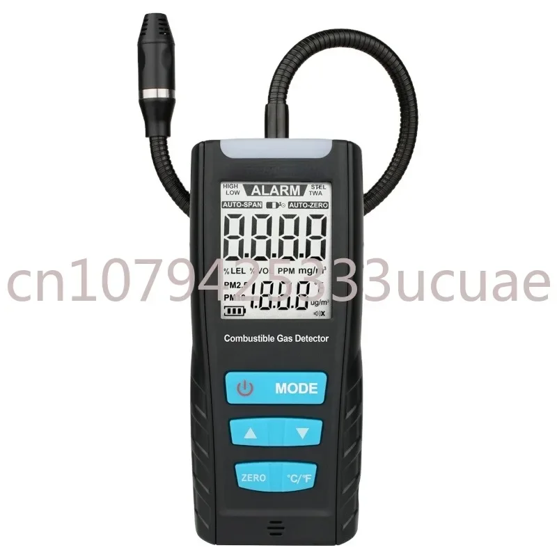 Handheld Carbon Monoxide Meter Portable CO Gas leak Detector Monitor Tester Gas Analyzer Combustible Gas Detector