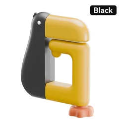 Compact Duck - Shaped Portable Hook for Office and Home Decor (Black)